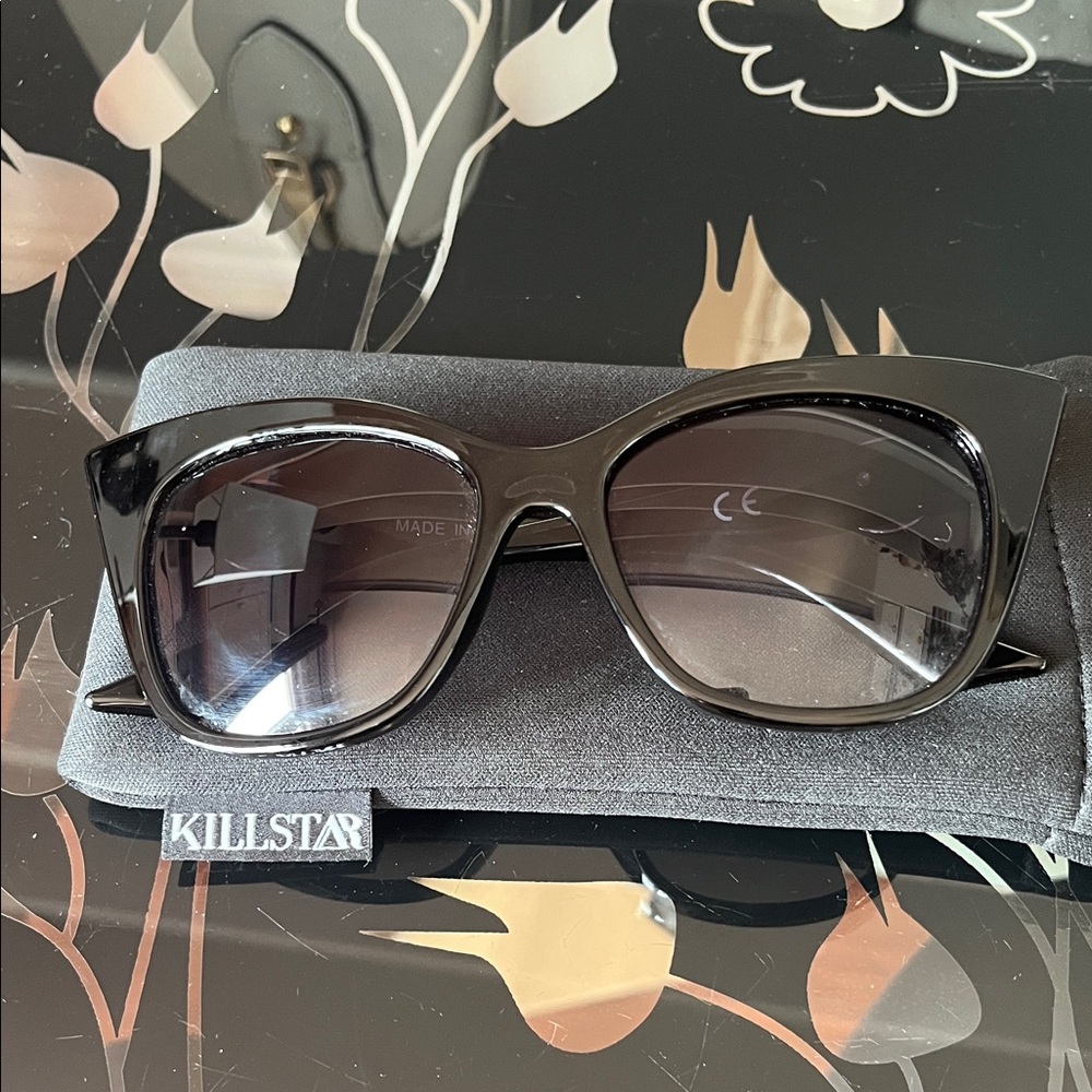 Killstar Dark Frame Sunglasses